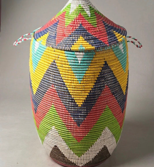 Handwoven Ngay Basket from Senegal