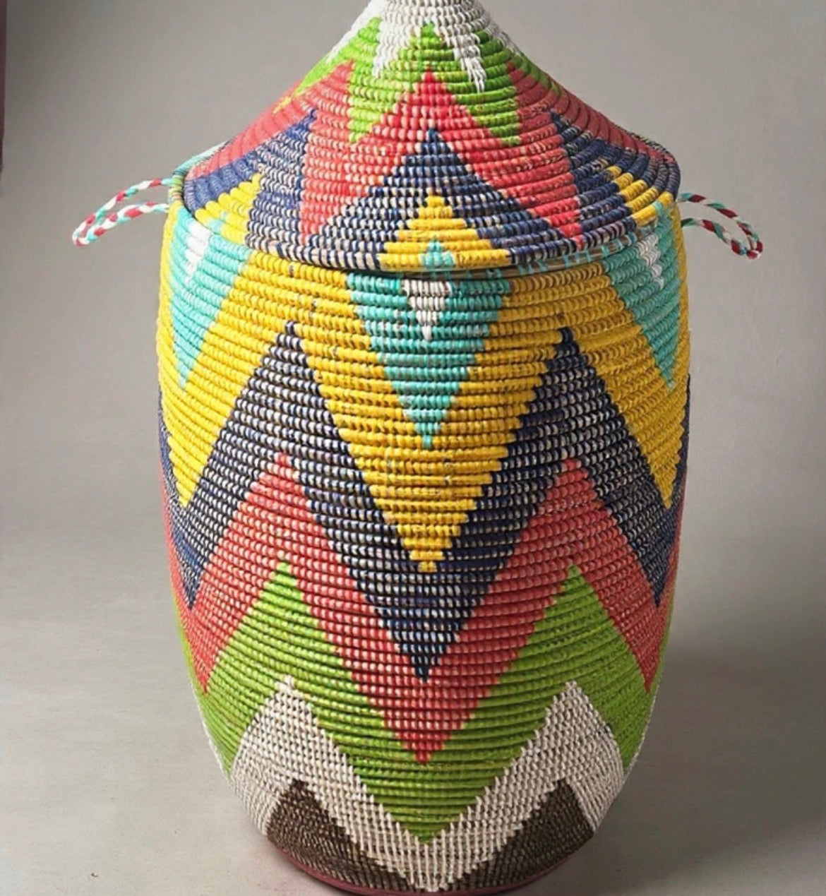 Handwoven Ngay Basket from Senegal